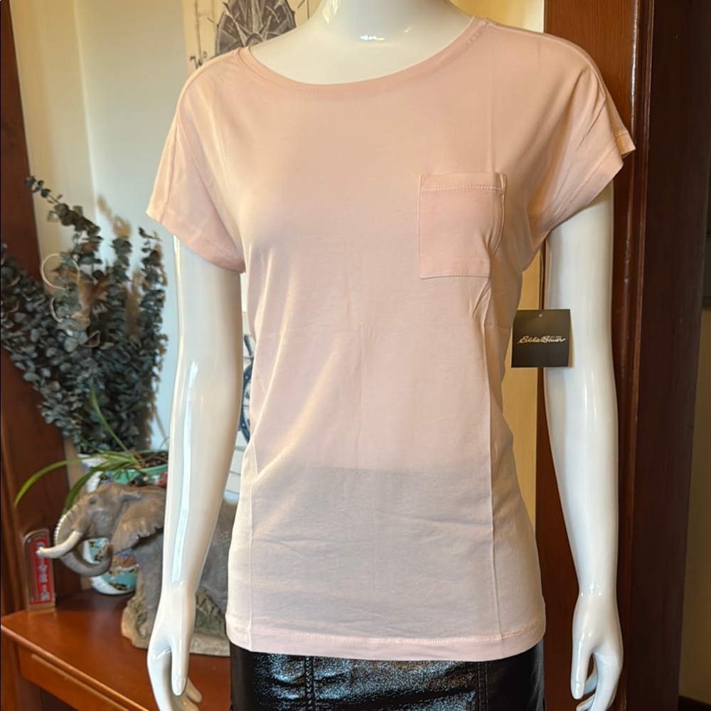 NWT Eddie Bauer size small Pink Casual Women's Top